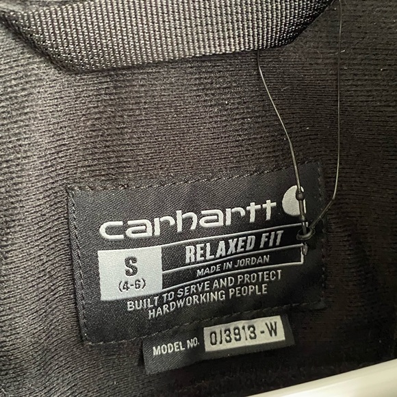 Carhartt Black Sherpa Fleece woman’s small Jacket - Picture 4 of 5